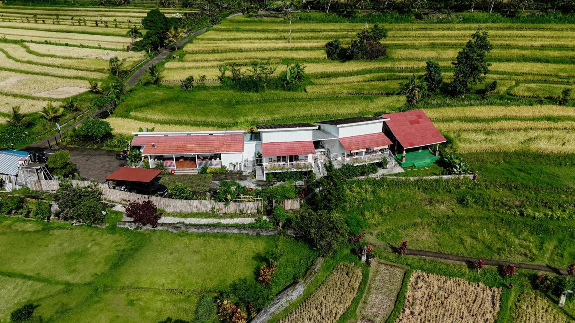 Santya Loka Lodge & Twin Waterfall Jatiluwih Exterior foto